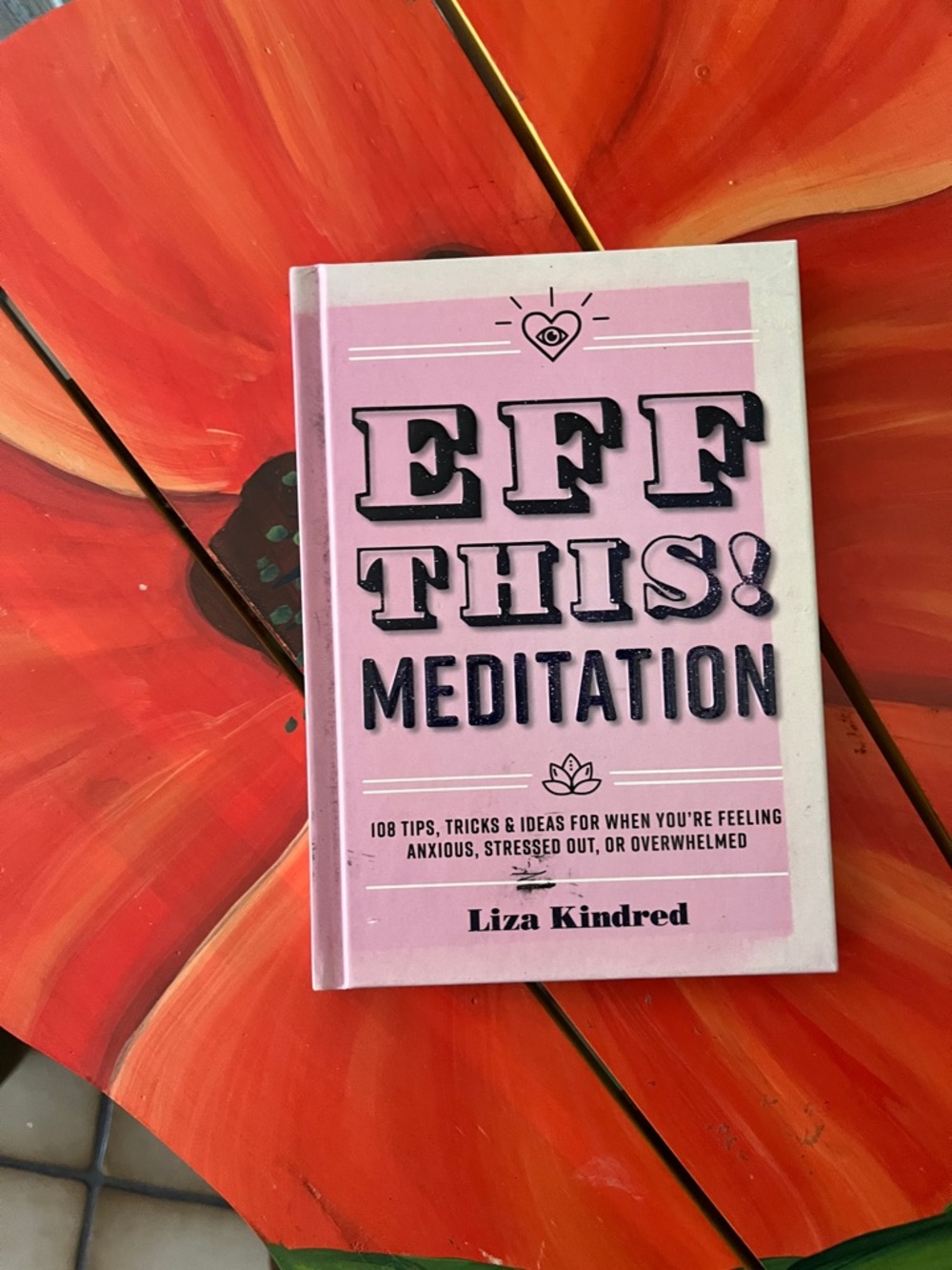 EFF THIS! Meditation by Liza Kindred signed!!- Pink Cover